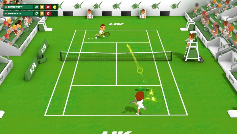 《超级爆裂网球》英文免安装版 游戏截图 4